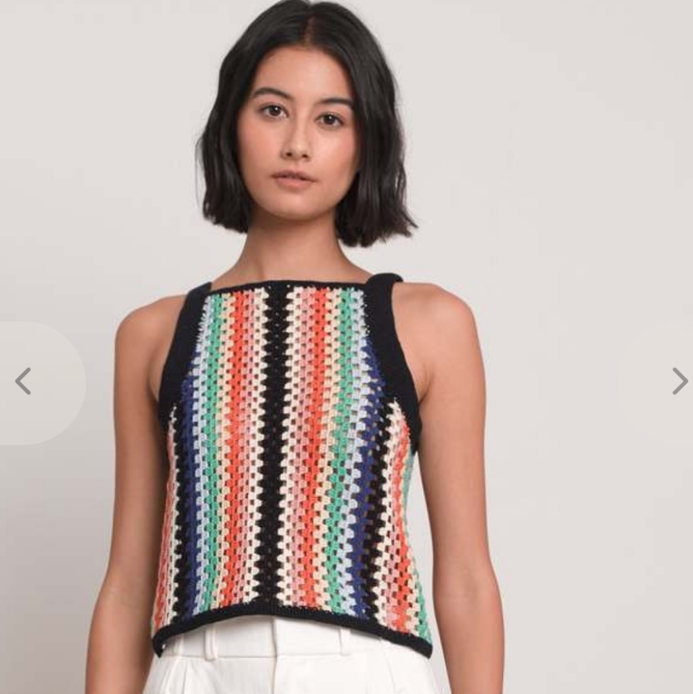 Eleven Six KERRY CROCHET TANK